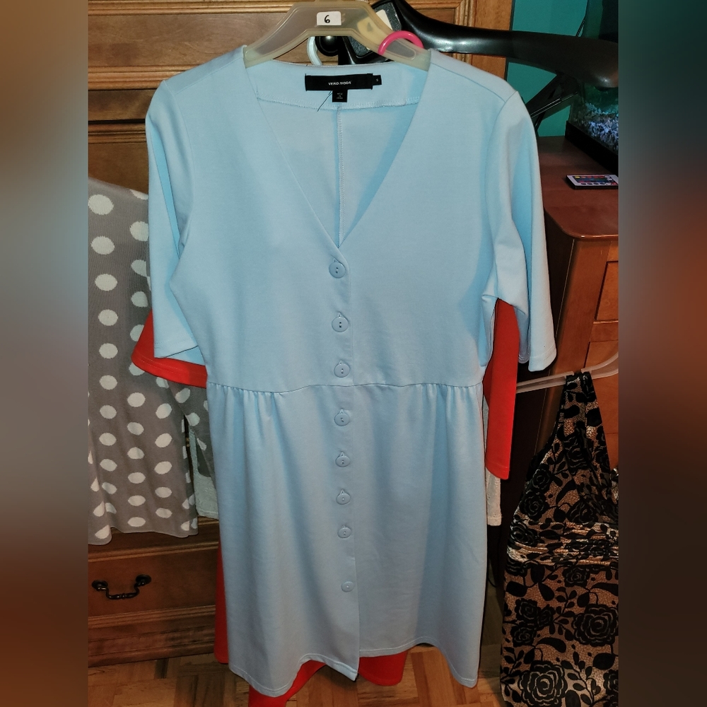 Light blue dress